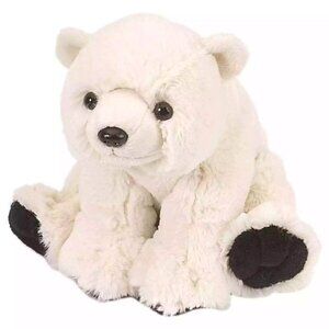 NEW Wild Republic Cuddlekins POLAR BEAR 8" Plush Toy Stuffed Animal